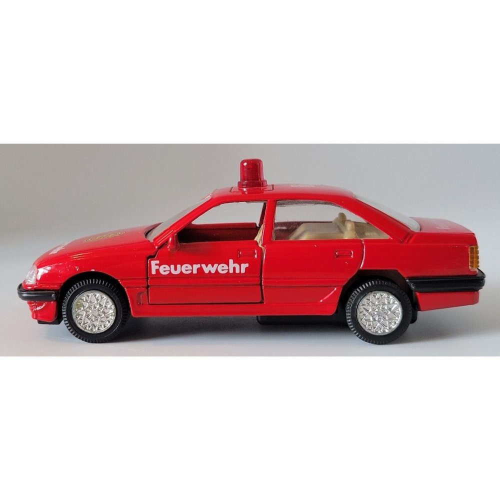 Dickie Cars Diecast Germany Fire Service Auto 4 1/2" Feuerwehr
